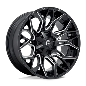 Fuel – D769 TWITCH – Black – 22″x10″ -18mm – Summer Wheels – D76922001747